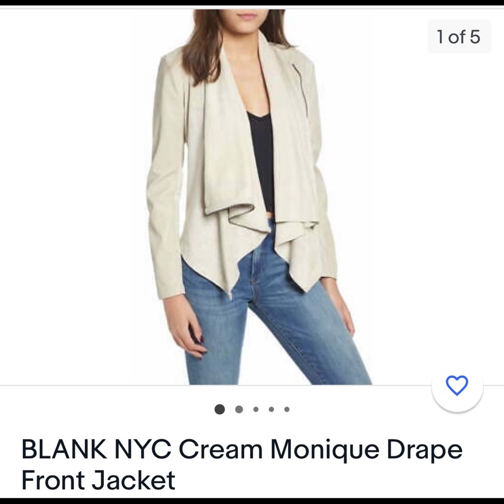 Drape jacket by Blank NYC